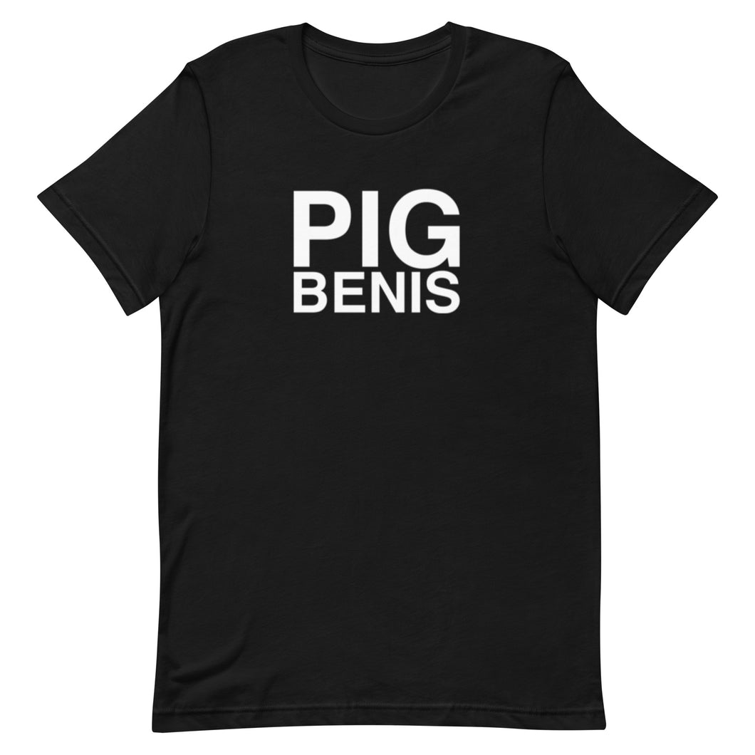 PIG BENIS Black Tee
